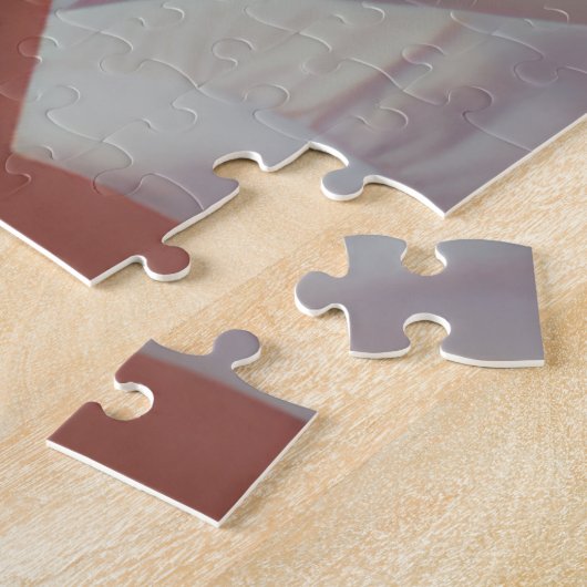 Overvloeiende kom aardbeien legpuzzel (Zijkant)