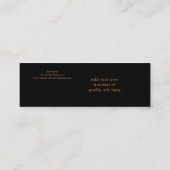 Overvloeiing Mini Visitekaartje (Achterkant)