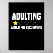 Overwaardeerd toevoegen poster (Voorkant)