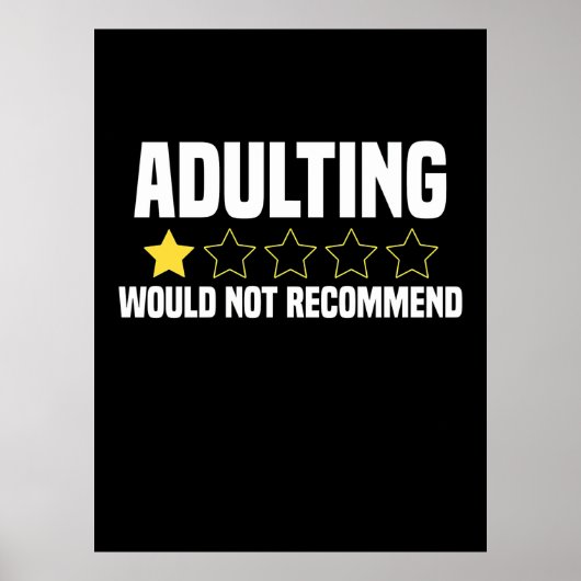 Overwaardeerd toevoegen poster (Voorkant)