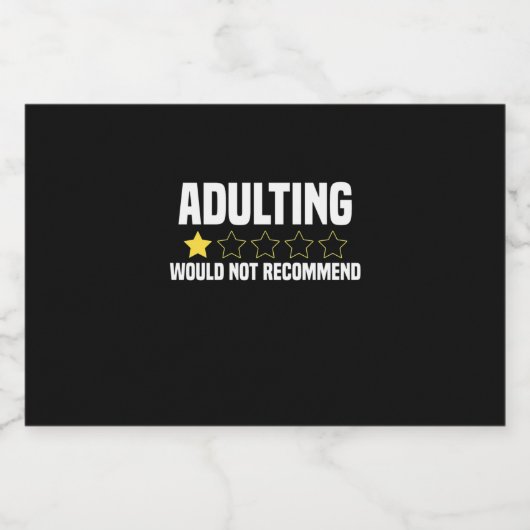 Overwaardeerd toevoegen sparkling wijnetiket (Enkel label)