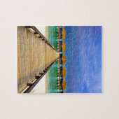 Overwater bungalows at Sheraton Maldives Legpuzzel (Horizontaal)