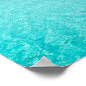 Overwater bungalows op Bora Bora verticale poster (Hoek)