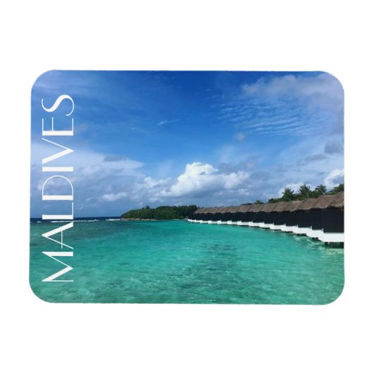 overwatermaldiven magneet (Horizontaal)