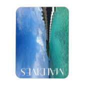 overwatermaldiven magneet (Verticaal)