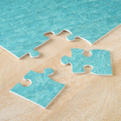 Overwaterresort op Bora Bora jigzaag puzzel (Zijkant)