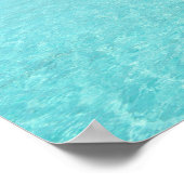 Overwaterresort op het poster Bora Bora (Hoek)