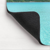 Overwatertoevluchtsoord Bora Bora mousepad Muismat (Hoek)