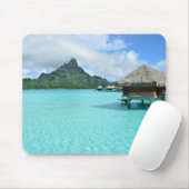 Overwatertoevluchtsoord Bora Bora mousepad Muismat (Met muis)