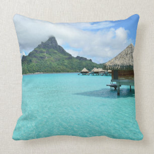 Overwatertoevluchtsoord op Bora Bora gooikussens Kussen