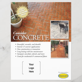 Overweeg Concrete Flyer voor Brickform-contractors