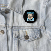 Overweeg Dat Je Broek Grappig Geplast Gekke Katten Ronde Button 5,7 Cm (In situ)