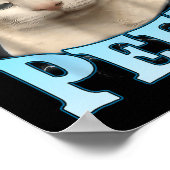 Overweeg Dat Je Broek Piste Grappige Freak Kat Mem Poster (Hoek)
