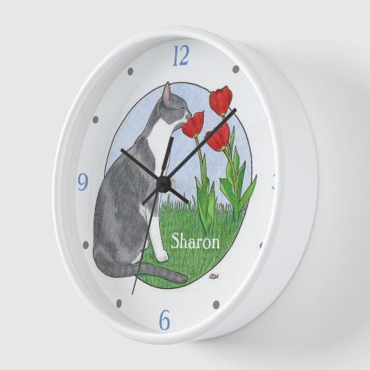 Overweeg de Kat van de Bloemen met Aangepersonalis (Hoek)