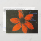 Overweeg de Kunst Romans 8:38-39 van de Schrift va Briefkaart (Voorkant / Achterkant)