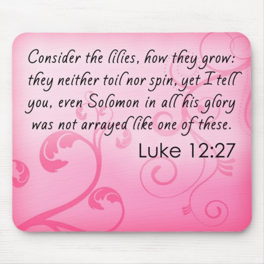 Overweeg de Lilies Muismat (Voorkant)