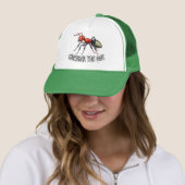 Overweeg de Mierenhoed Trucker Pet (In situ)