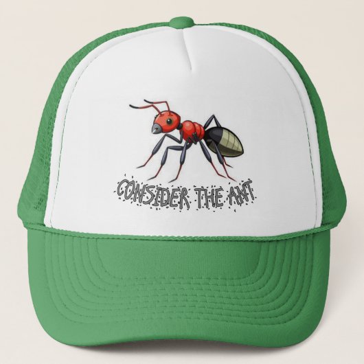 Overweeg de Mierenhoed Trucker Pet (Voorkant)