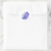Overweeg de Mussesticker Ronde Sticker (Tas)