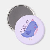 Overweeg de Sparrows Ronde Magnet (Voorkant / Achterkant)