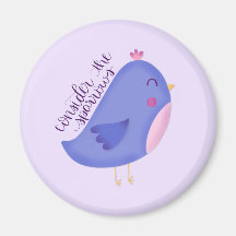 Overweeg de Sparrows Ronde Magnet