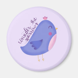 Overweeg de Sparrows Ronde Magnet