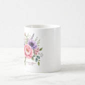Overweeg de wilde bloemen Lukas 12:27 mok (Center)