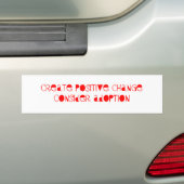 Overweeg goedkeuring bumpersticker (Op auto)