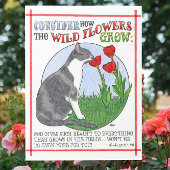 Overweeg het Inspirerend Briefkaart van de Bloemen