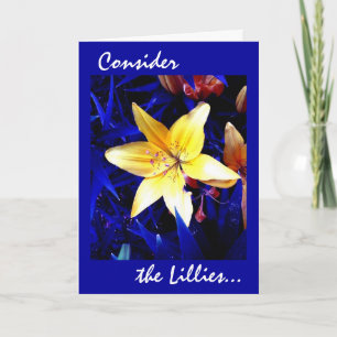 Overweeg Lillies Kaart