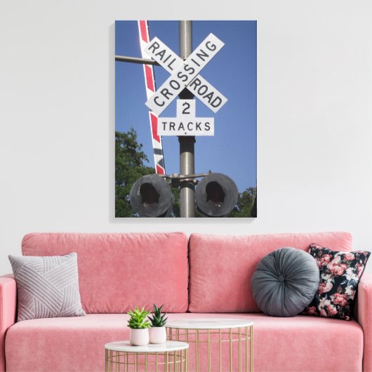 overweg canvas afdruk (Insitu (Woonkamer))