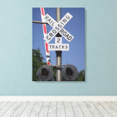 overweg canvas afdruk (Insitu (Houten vloer))