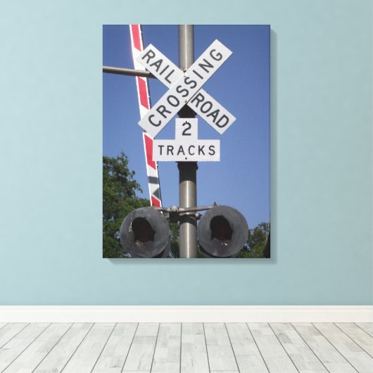 overweg canvas afdruk (Insitu (Houten vloer))