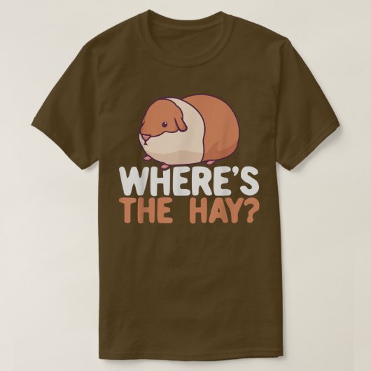 Overwegende dat de "Hay Furry Potato Guinea Pig. T-shirt (Design voorkant)