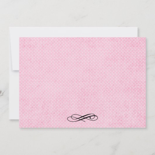 Overweging Ballet Dance Kaart (Achterkant)