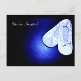 Overweging Ballet Dance Uitnodiging Briefkaart