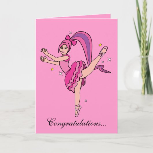 Overweging Gefeliciteerd met het Roos! Kaart (Voorkant)