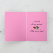 Overweging Gefeliciteerd met het Roos! Kaart (Binnen)