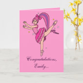 Overweging Gefeliciteerd Naam Kaart (Gele Bloem)