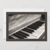  overweging over de muziek van Piano Kaart (Achterkant)