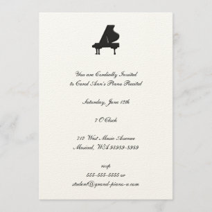 Overweging Piano Kaart