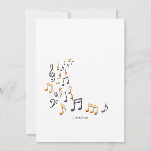 Overweging Piano Kaart (Achterkant)