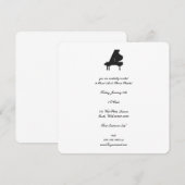 Overweging Piano Kaart (Voorkant / Achterkant)