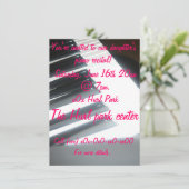 Overweging Piano Kaart (Staand voorkant)