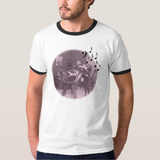 overweging tuba in de salon t-shirt