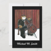 Overweging - uitnodiging - Cello (Voorkant)