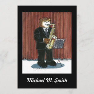 Overweging - uitnodiging - saxofone