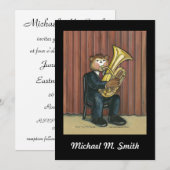 Overweging - uitnodiging - Tuba (Voorkant / Achterkant)