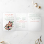 Overweging van Brown Baby Grand Piano Drieluik Programma (Binnen)