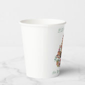 Overweging van Brown Baby Grand Piano Papieren Bekers (Rechts)